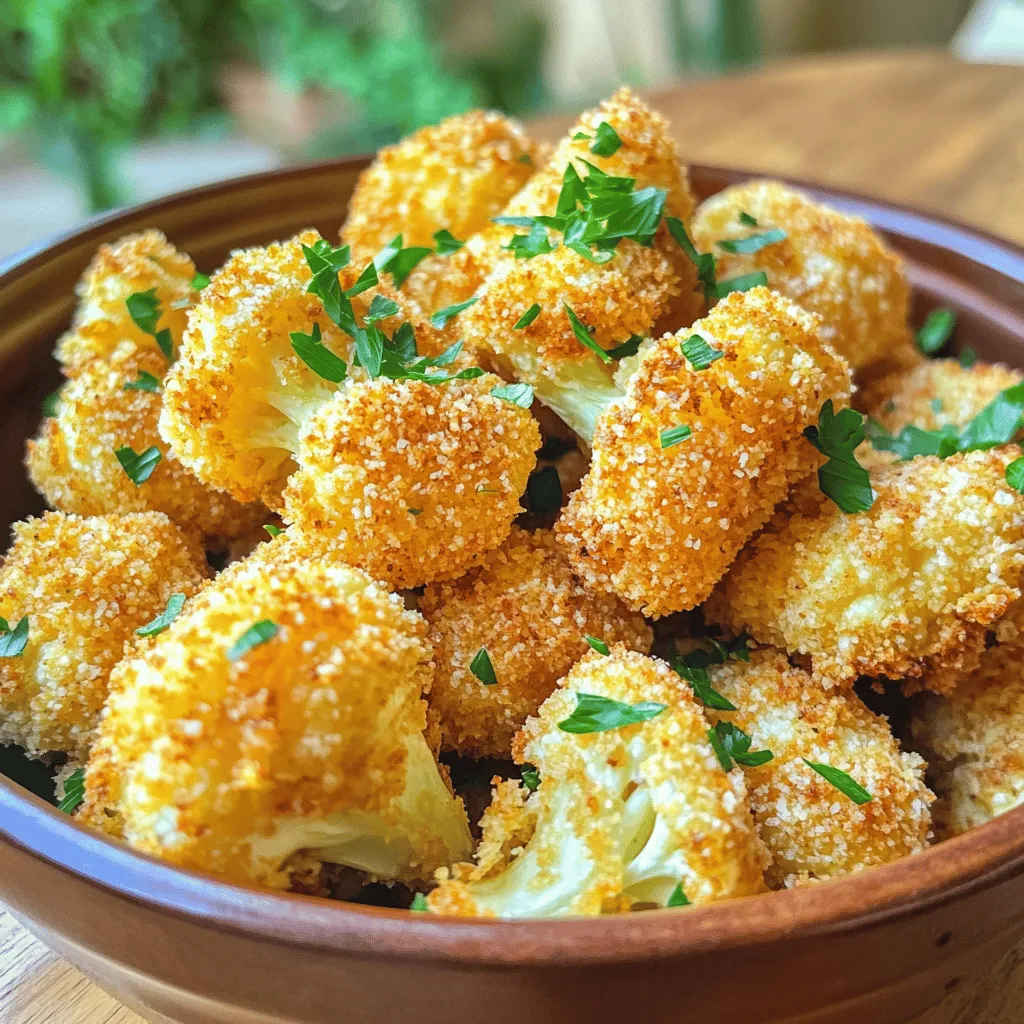 Air Fryer Cauliflower Crisp and Tasty Recipe
