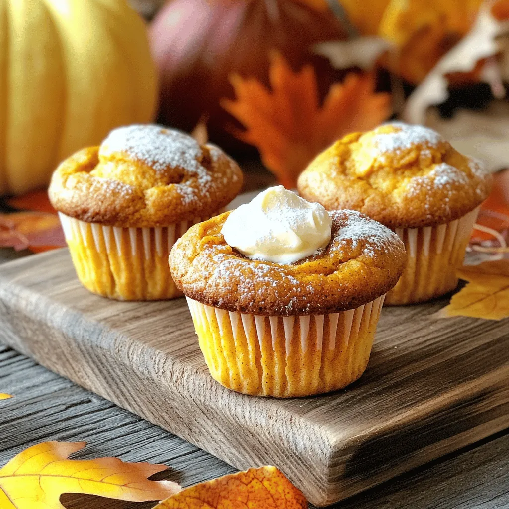 Pumpkin Cream Cheese Muffins Tasty and Simple Recipe