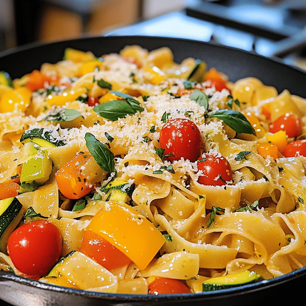 Italian Drunken Noodles Tasty and Simple Dish