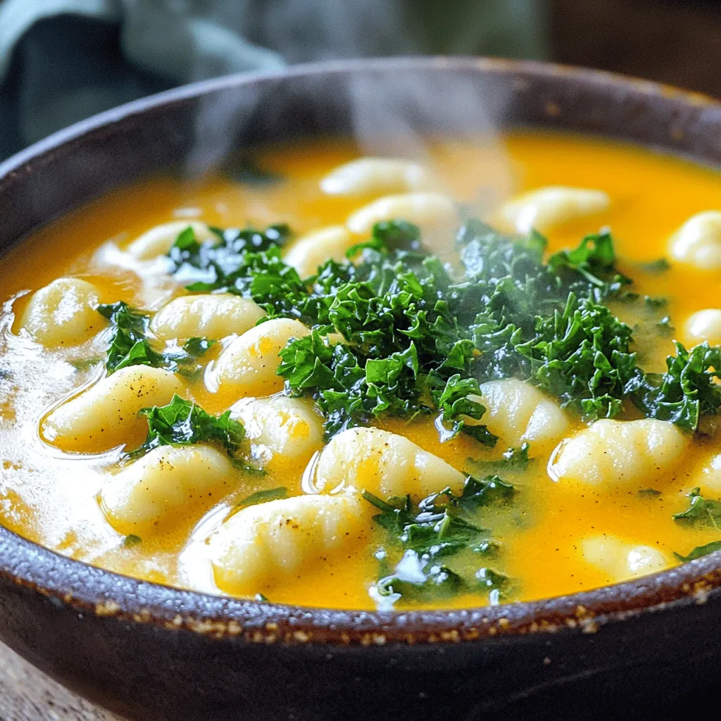 Savory Butternut Squash Gnocchi Soup Delight