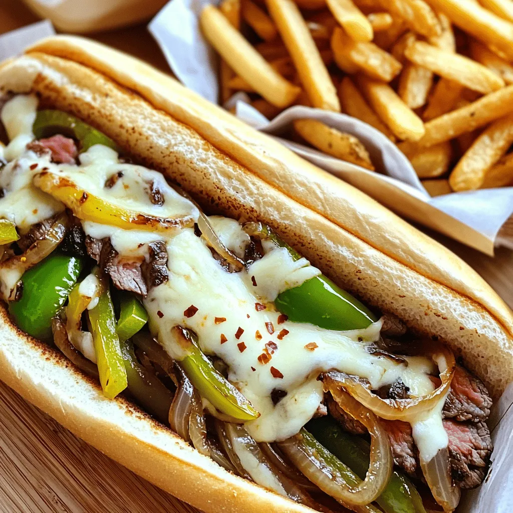 Easy Philly Cheese Steak Flavorful and Simple Recipe