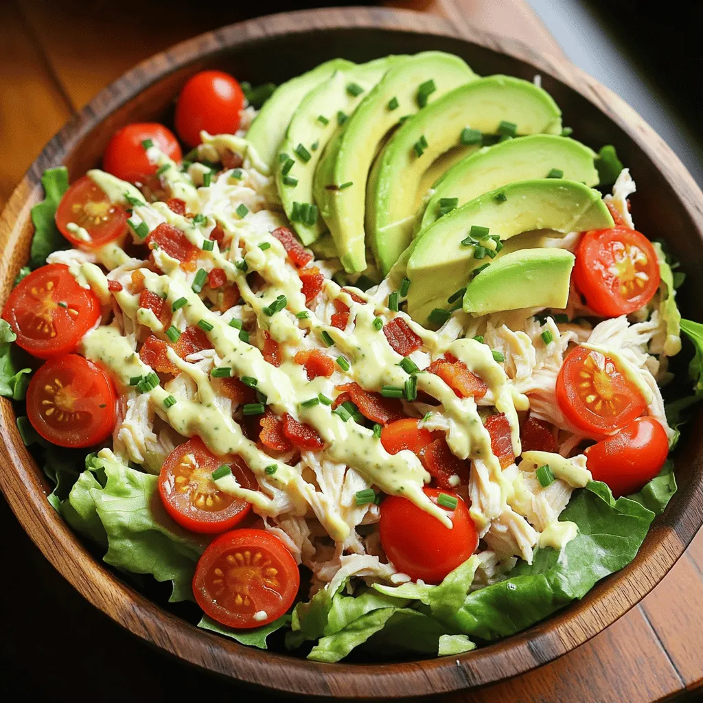 BLT Chicken Salad Quick and Flavorful Meal