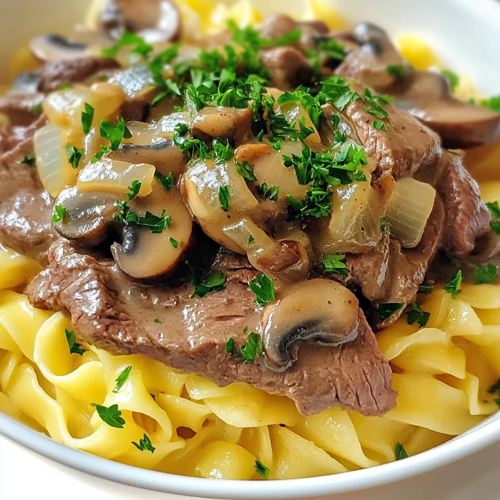 Gordon Ramsay Style Beef Stroganoff Rich and Flavorful