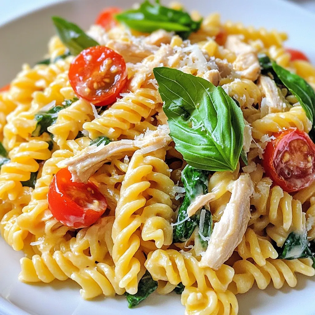 Creamy Rotisserie Chicken Pasta Tasty Comfort Dish