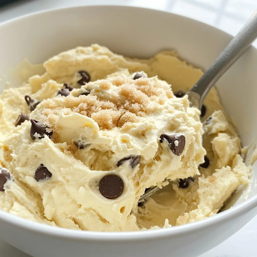 Greek Yogurt Cookie Dough Delightful Homemade Treat