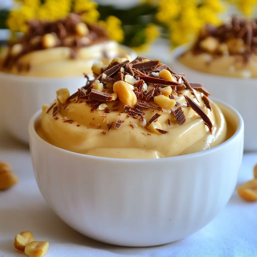 Minute Peanut Butter Mousse Quick and Easy Dessert