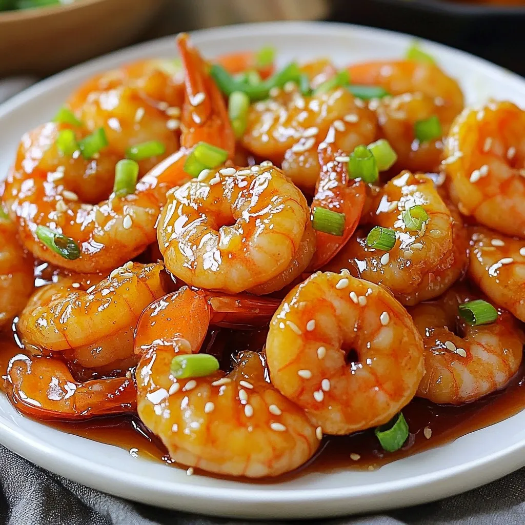 Honey Garlic Shrimp Skillet Easy and Tasty Recipe