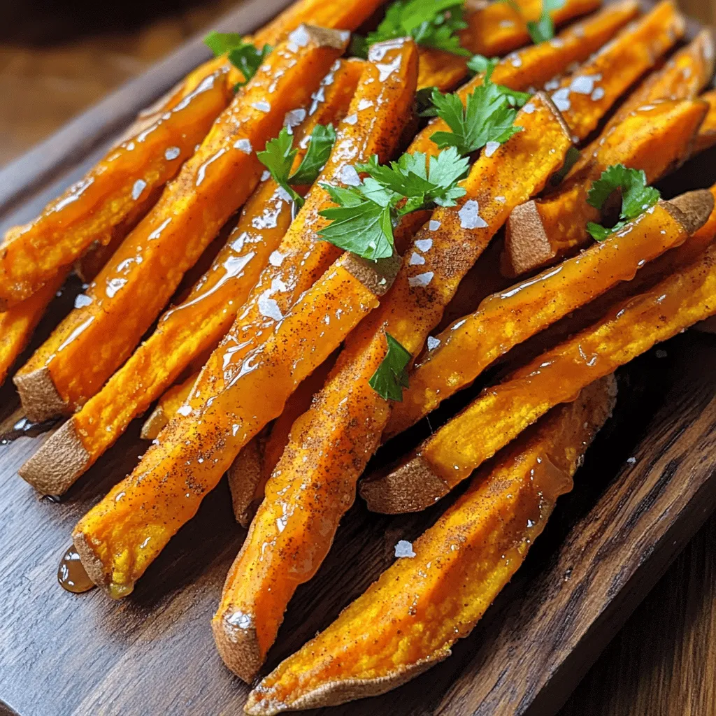 Maple Glazed Sweet Potato Fries Savory and Crispy Snack