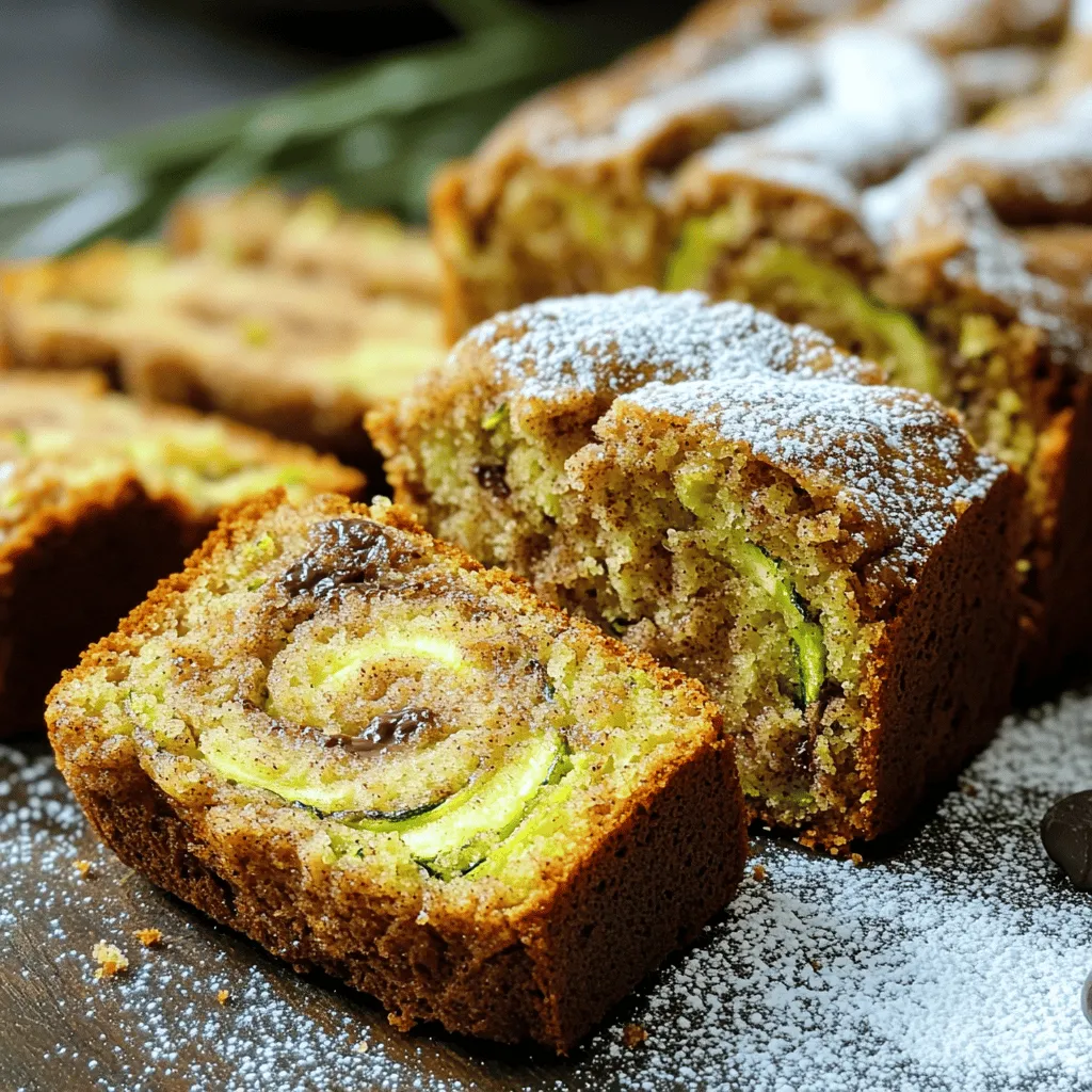 The Best Cinnamon Swirl Zucchini Bread Recipe Delight
