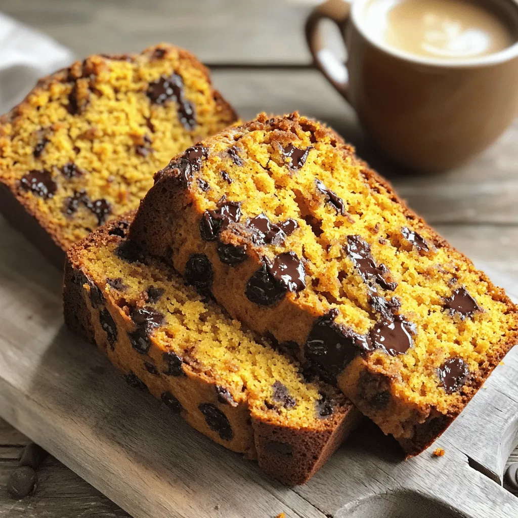 Chocolate Chip Pumpkin Bread Easy and Tasty Recipe