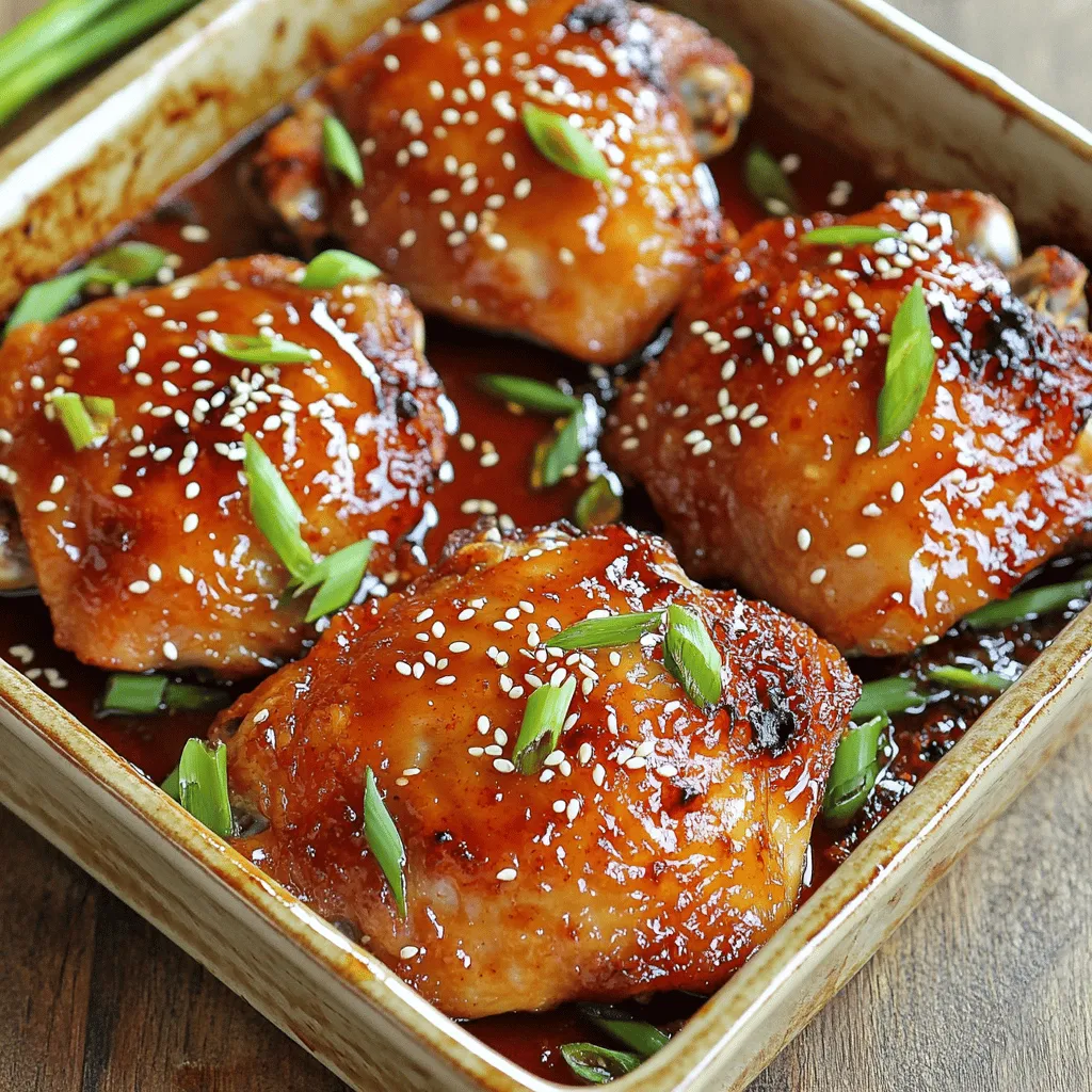 Sweet Chili Glazed Chicken Thighs Tasty Quick Meal