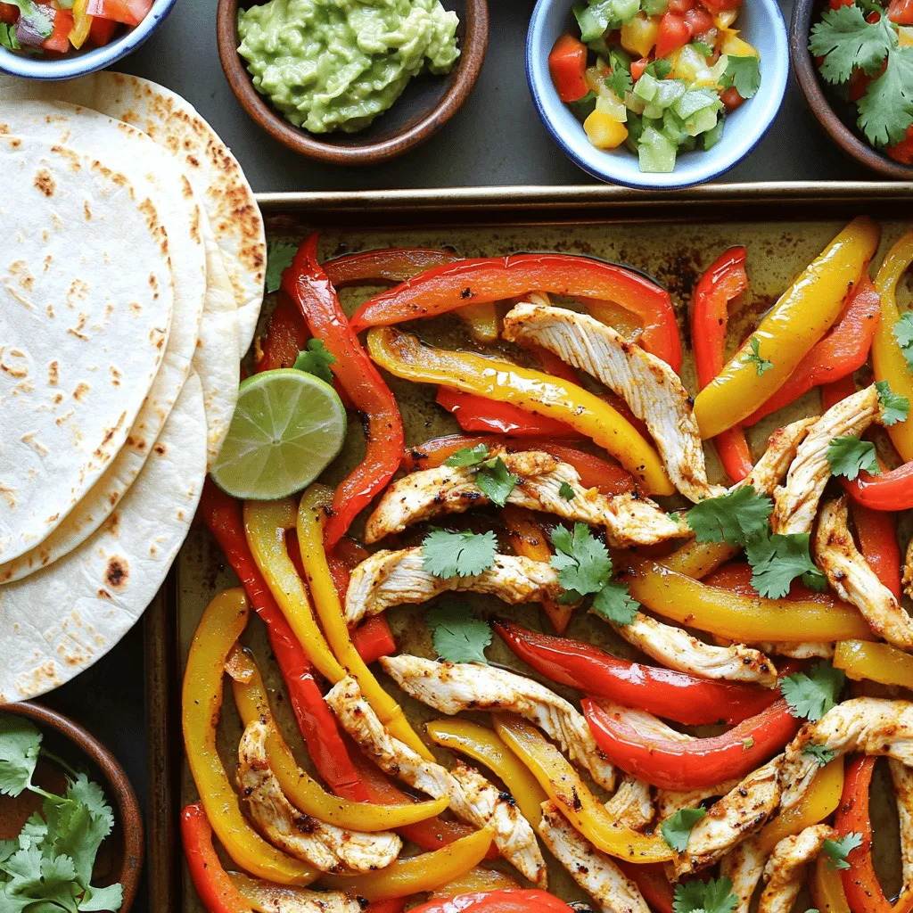 Sheet Pan Chicken Fajitas Flavorful and Easy Meal