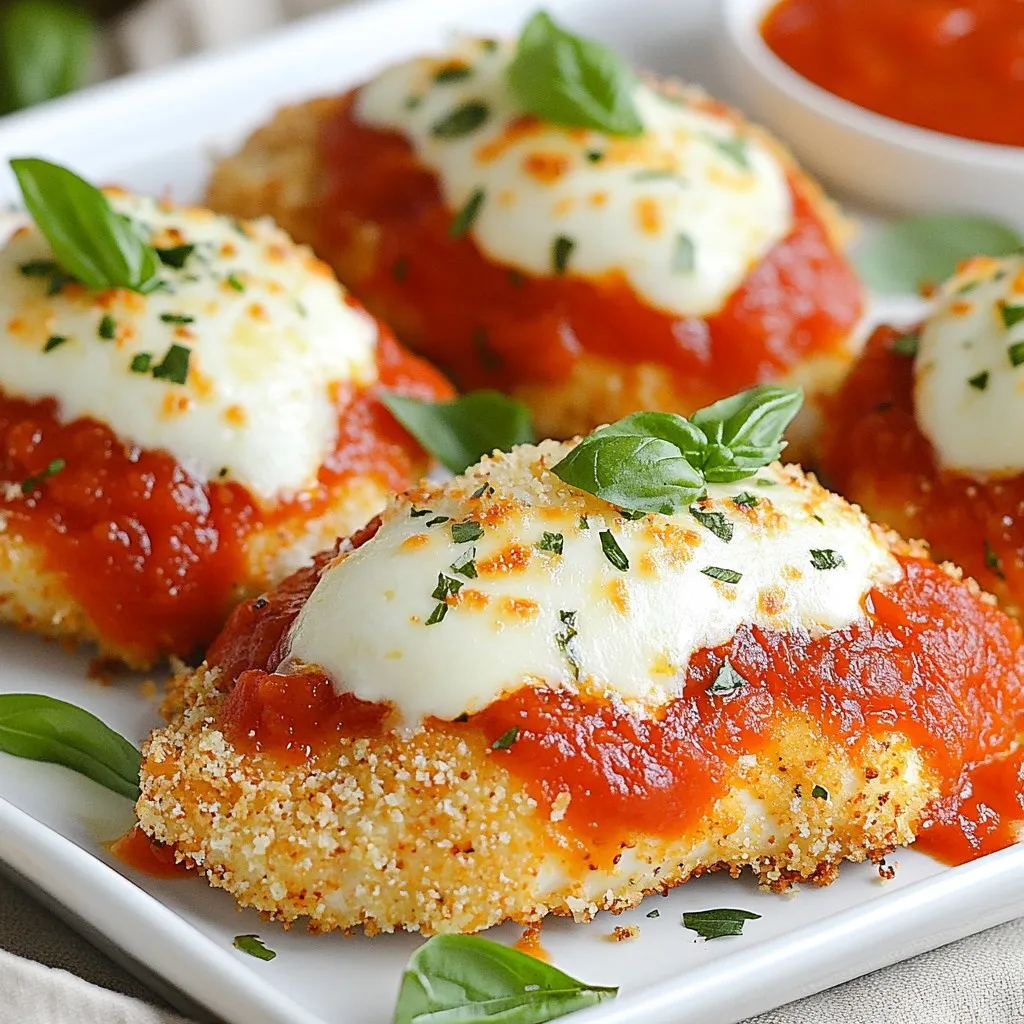 Baked Chicken Parmesan Tasty and Simple Meal Idea