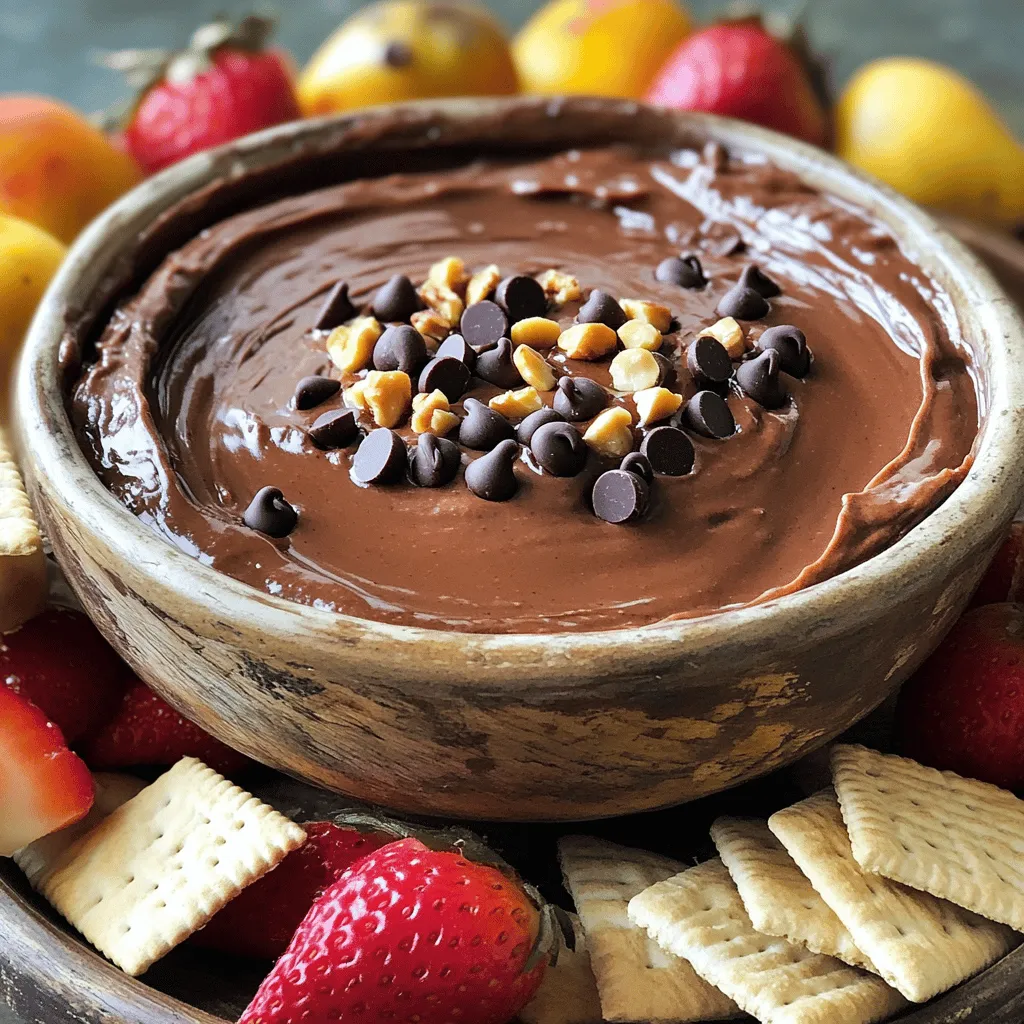 Edible Brownie Batter Dip Simple and Delicious Treat