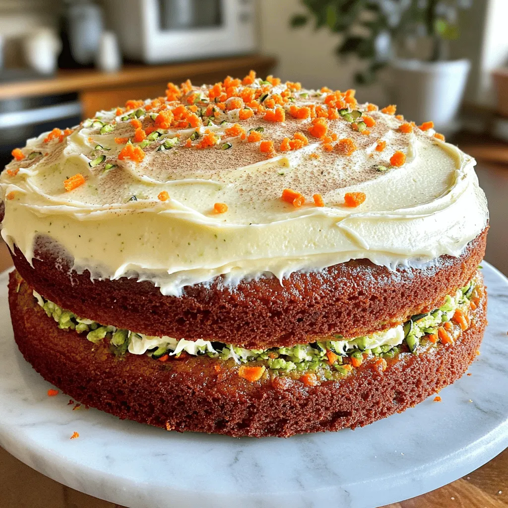 Best Zucchini Carrot Cake Delightfully Moist Recipe