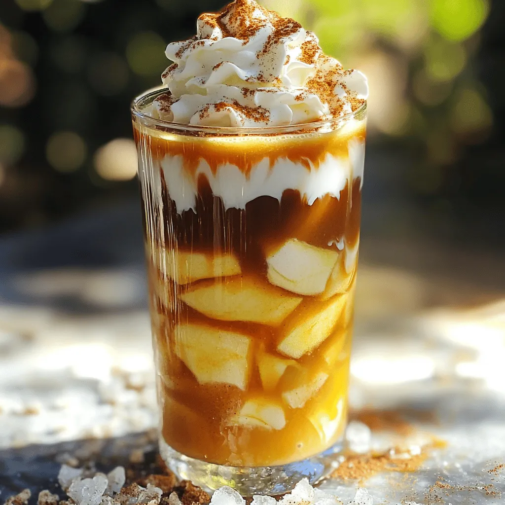 Iced Apple Crisp Macchiato Delightful and Simple Recipe