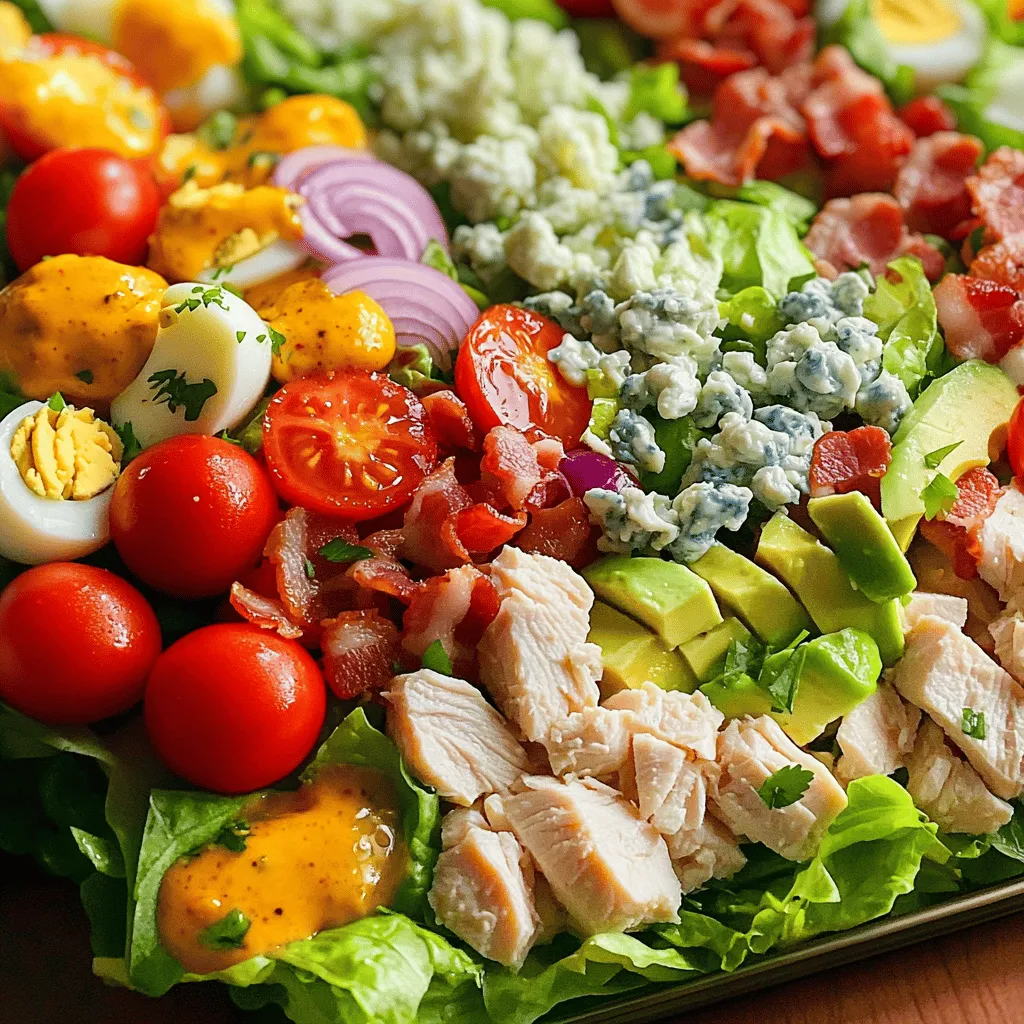 Cobb Salad Recipe Fresh and Flavorful Creation