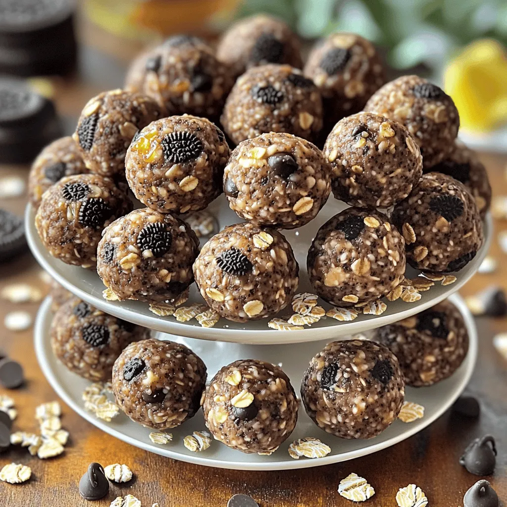Oreo Protein Balls Tasty and Easy Snack Idea