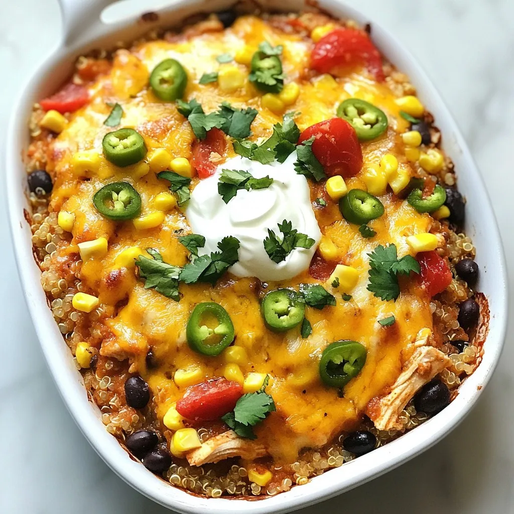 Southwest Chicken Casserole Flavorful and Easy Recipe