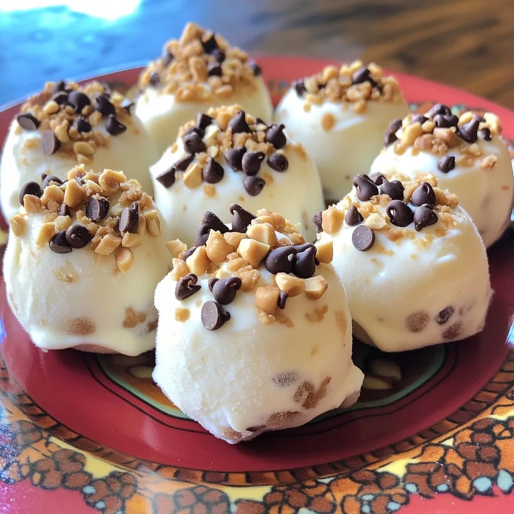Frozen Peanut Butter Yogurt Bites Easy and Tasty Treat