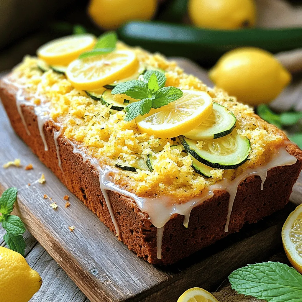 Lemon Zucchini Bread Fresh and Flavorful Delight