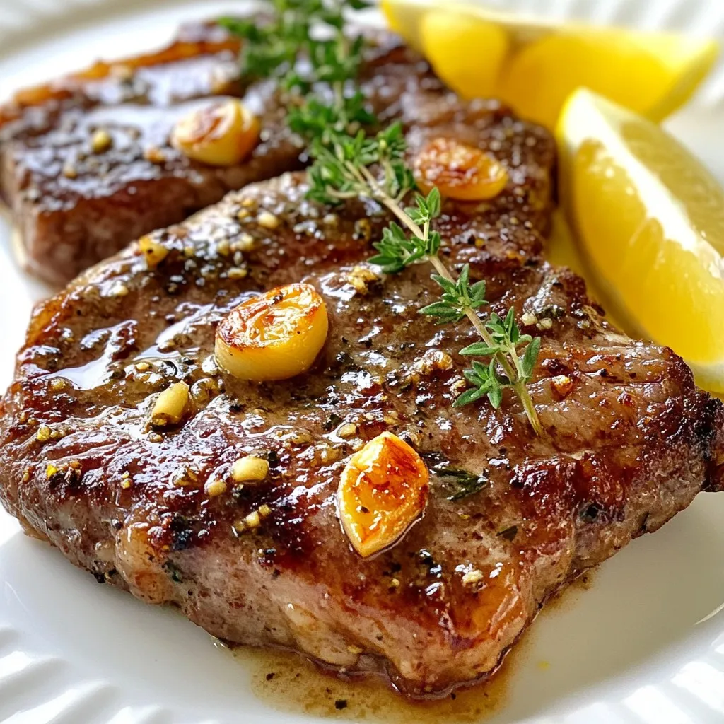Garlic Butter Pan-Seared Steak Irresistible Meal Guide