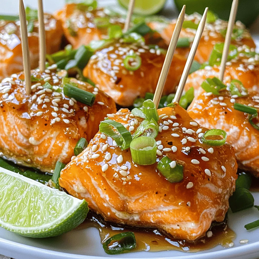 Minute Honey Garlic Salmon Bites Flavorful Delight