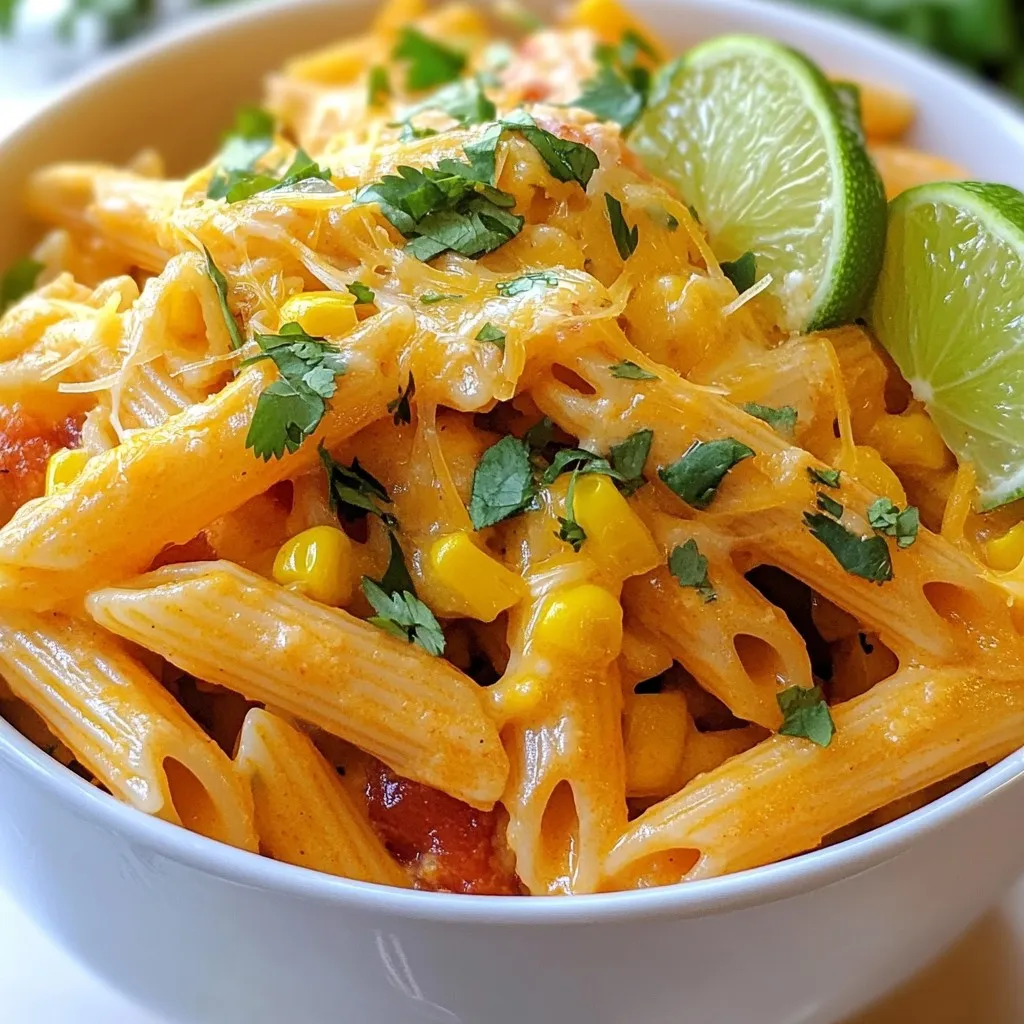 Creamy Rotel Fiesta Pasta Easy and Flavorful Dish
