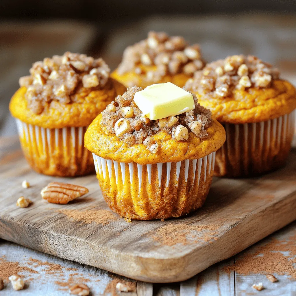 Pumpkin Streusel Muffins Fluffy and Flavorful Treat