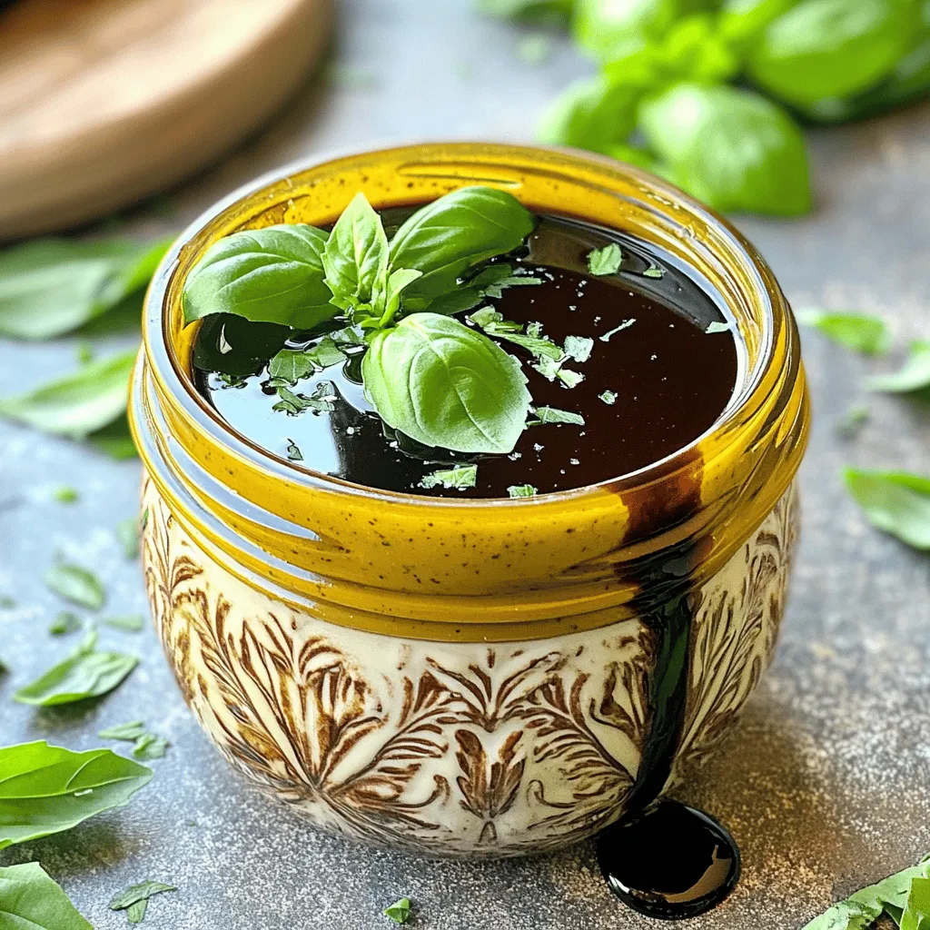 Creamy Balsamic Vinaigrette Simple and Tasty Recipe