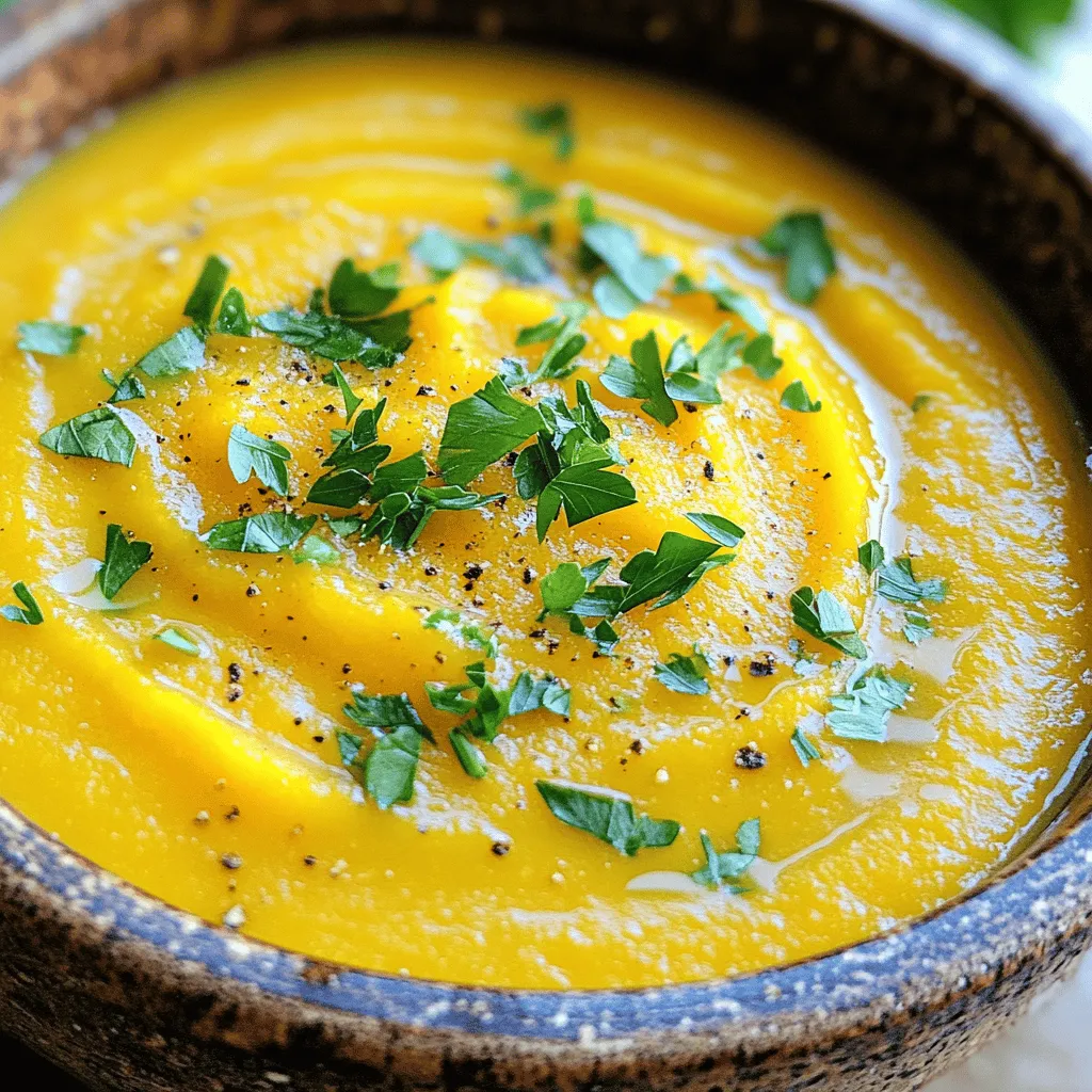 Slow Cooker Butternut Squash Soup Simple and Tasty