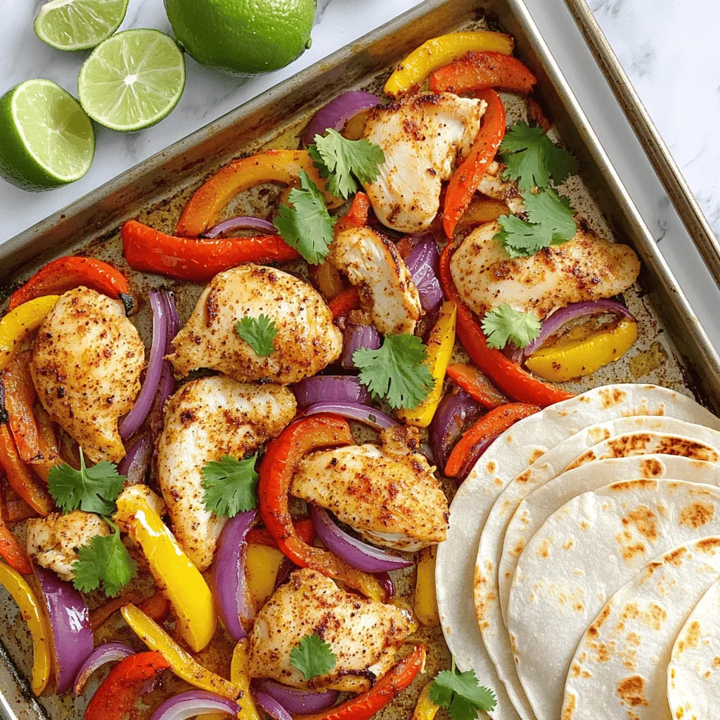 Crispy Chicken Fajita Sheet Pan Delightful Dinner