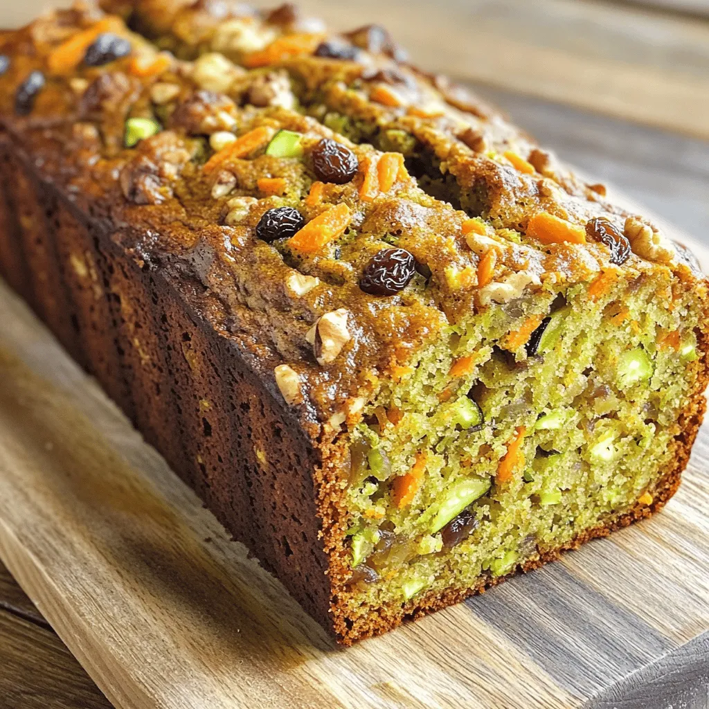 Carrot Apple Zucchini Bread Tasty and Moist Recipe