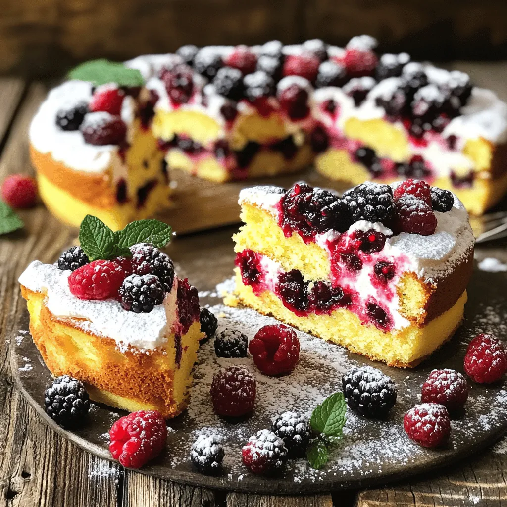 Easy Berry Cake Delightful and Simple to Make