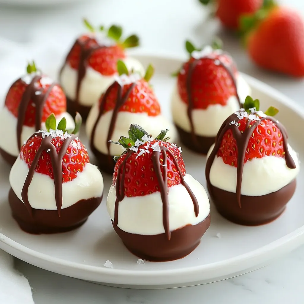 Chocolate-Dipped Strawberry Yogurt Bites Easy Treat