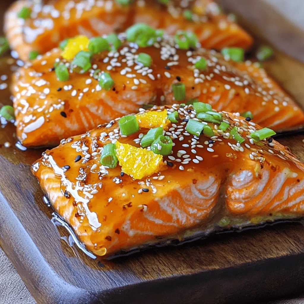 Orange Teriyaki Salmon Flavorful and Easy Recipe