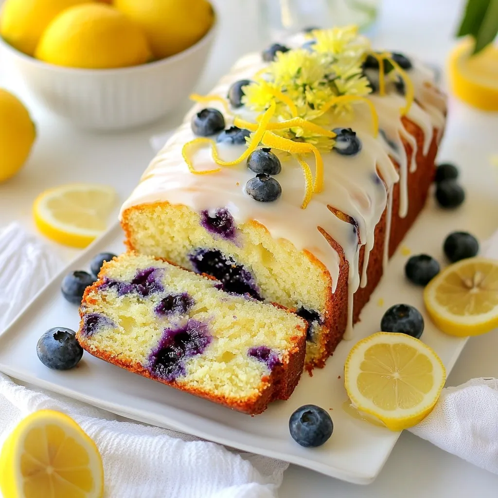 Lemon Blueberry Loaf Delightfully Fresh and Easy