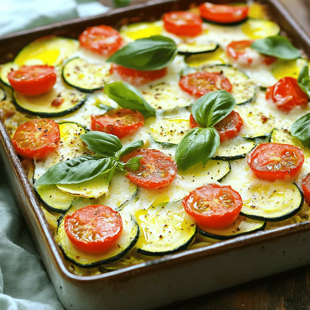 Delicious Baked Zucchini Parmesan Casserole Recipe