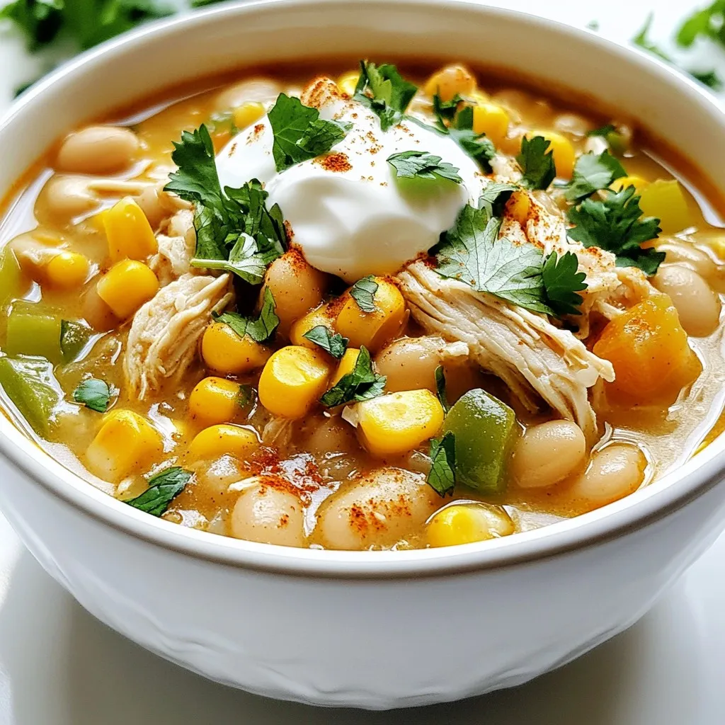White Chicken Chili Hearty and Flavorful Recipe