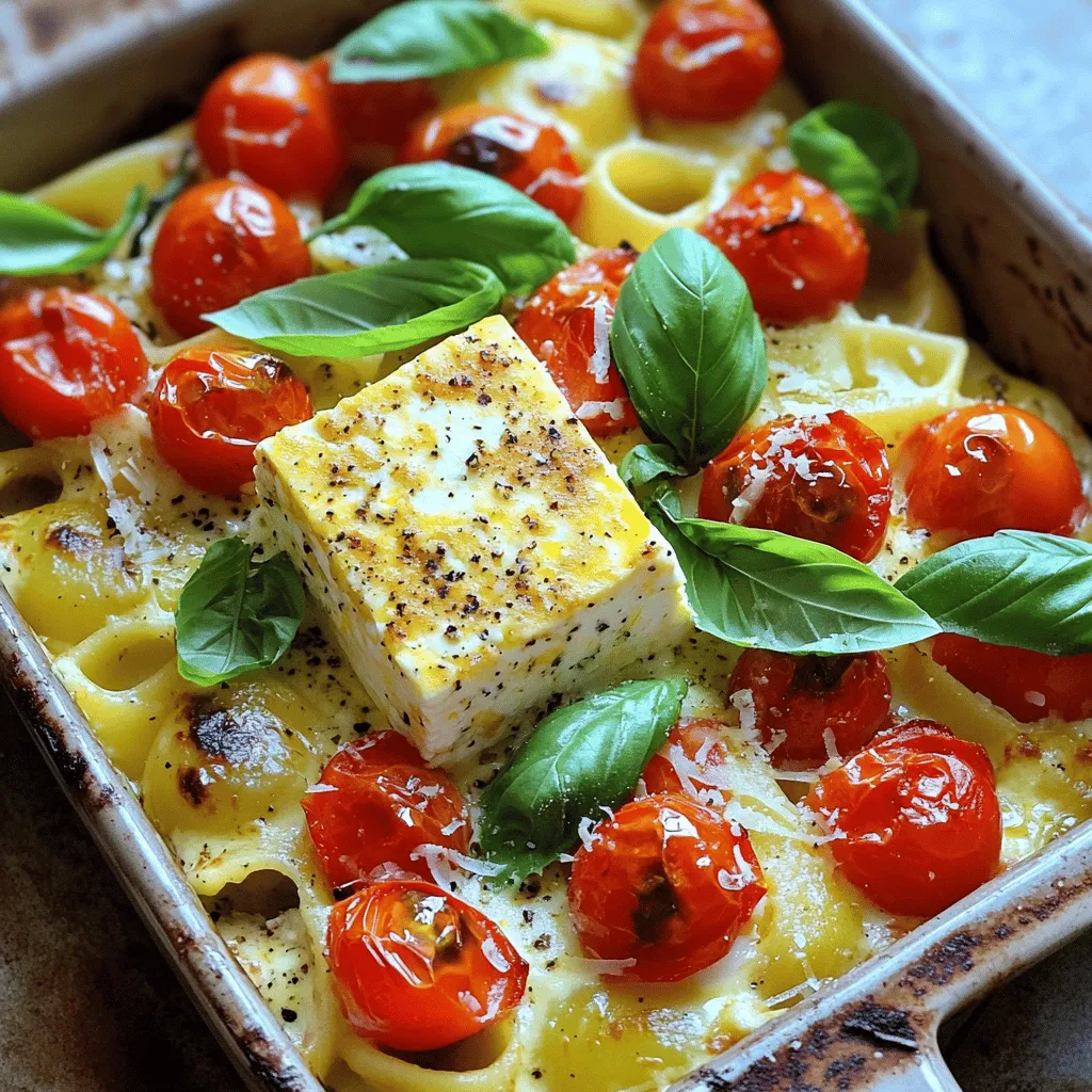TikTok Baked Feta Pasta Irresistible Flavor Awaits