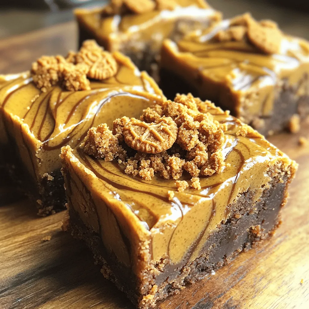 Biscoff Blondies Irresistible Dessert Recipe Idea