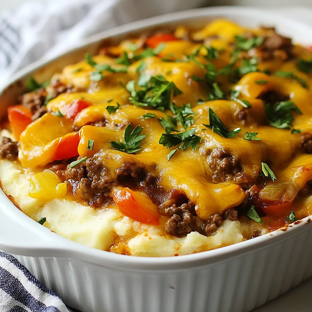 Low-Carb Philly Cheesesteak Casserole Flavor Boost