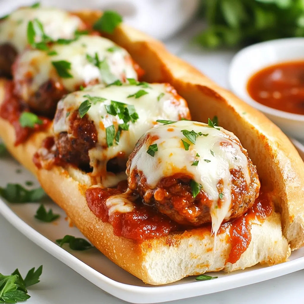 Ultimate Meatball Subs Perfect for Family Meals