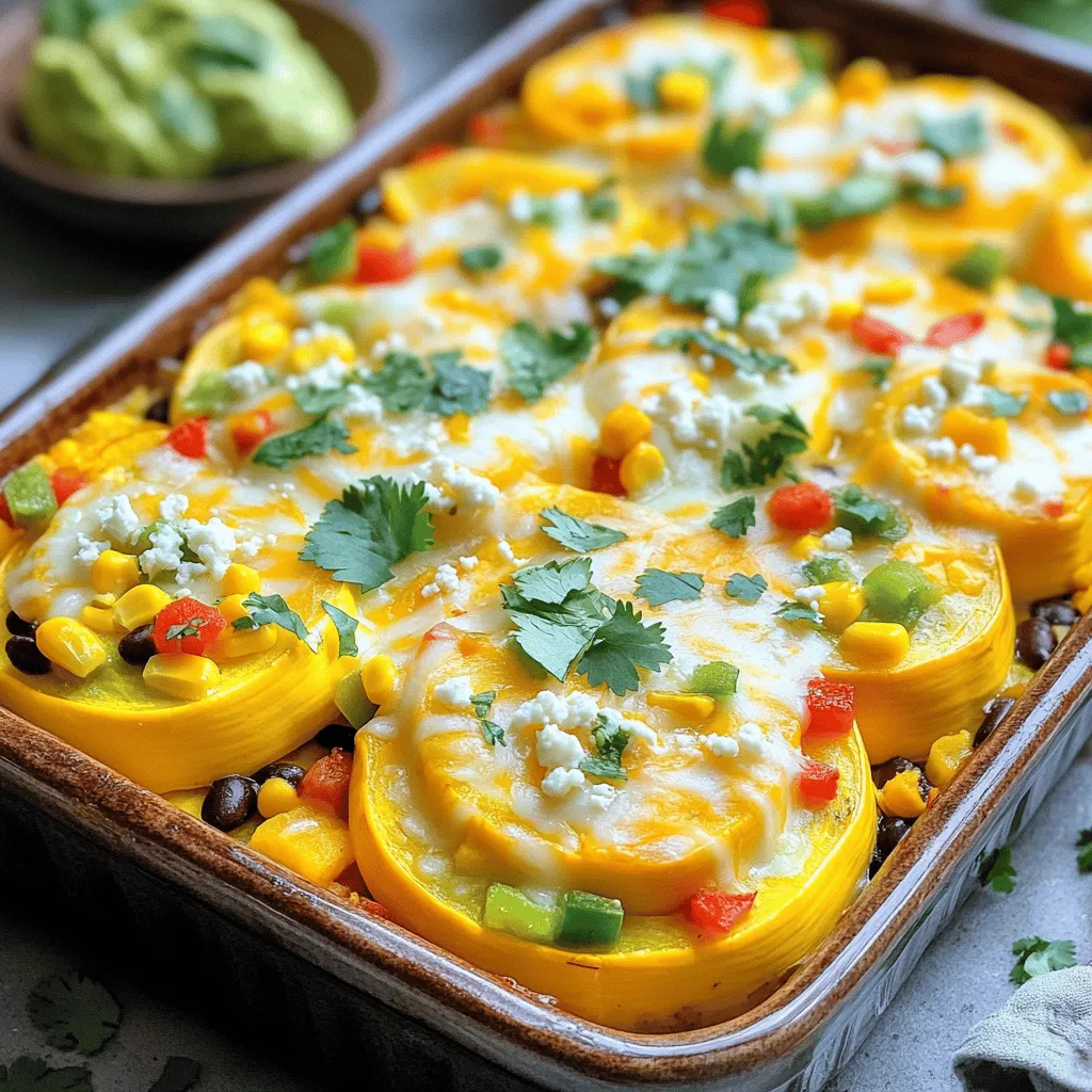 Tex Mex Summer Squash Casserole Easy Flavorful Meal