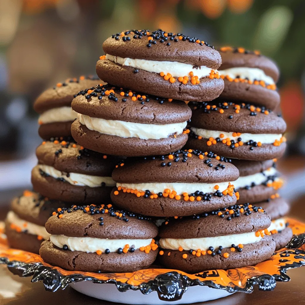 Halloween Whoopie Pies Delightful Festive Treats
