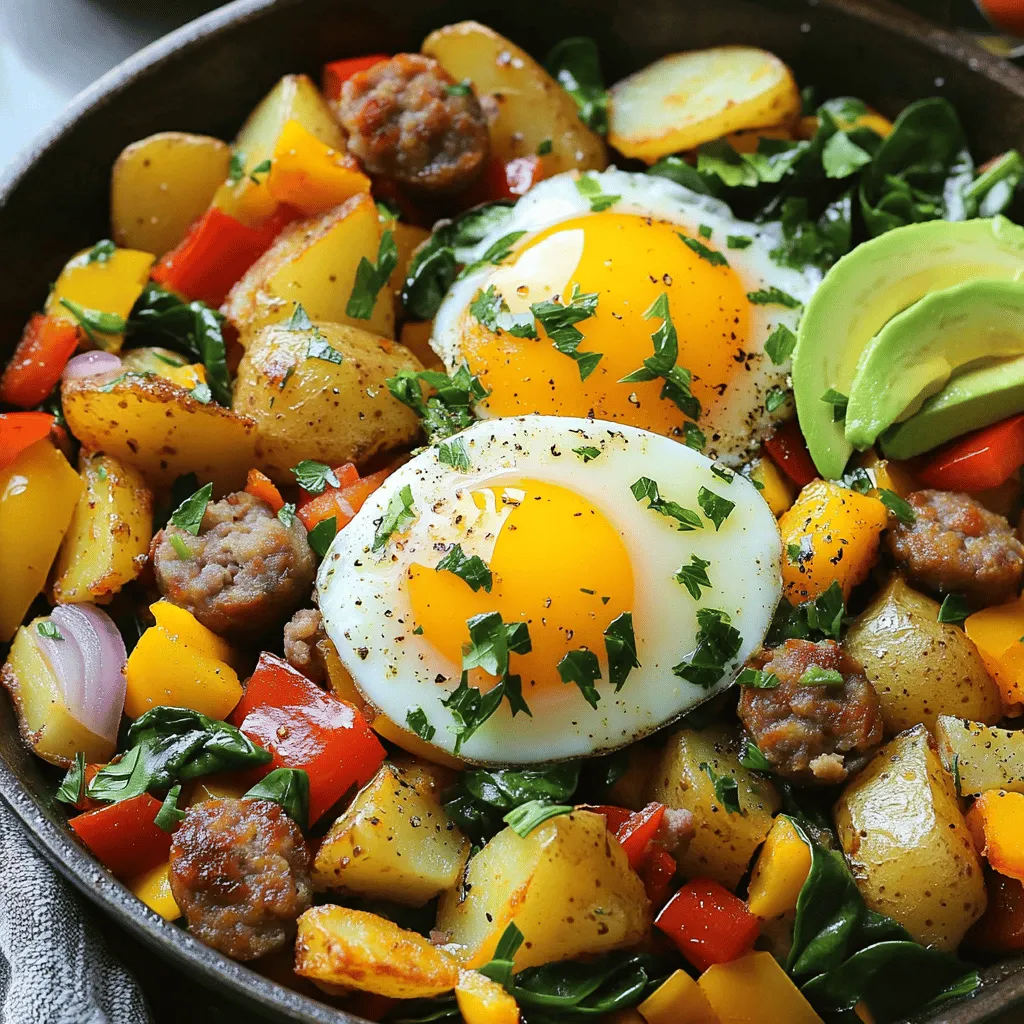 Loaded Breakfast Hash Tasty and Hearty Morning Meal