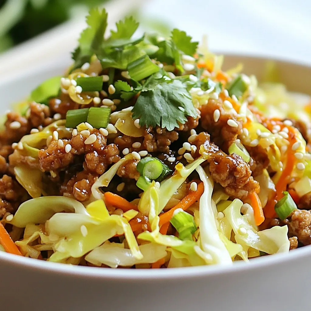 Egg Roll in a Bowl Flavorful and Easy Dinner Idea