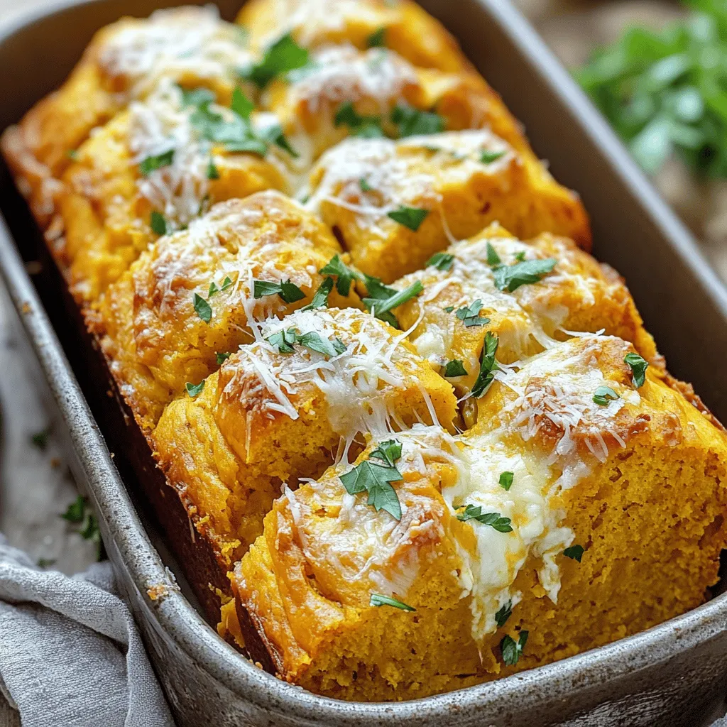 Cheesy Pull-Apart Pumpkin Bread Decadent and Easy Recipe
