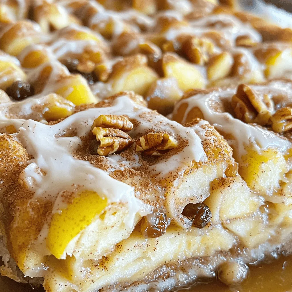 Cinnamon Roll Apple Bake Savory and Sweet Delight