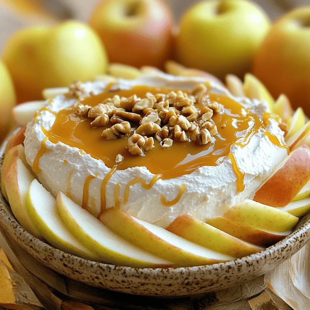 Cream Cheese Apple Dip Delicious and Simple Treat